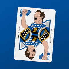 The Blues Playing Cards