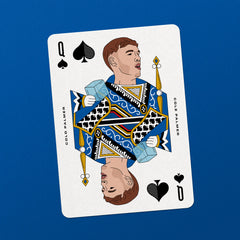 The Blues Playing Cards