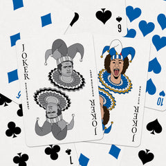 The Blues Playing Cards