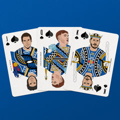 The Blues Playing Cards