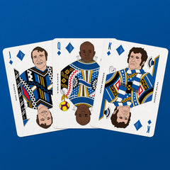 The Blues Playing Cards