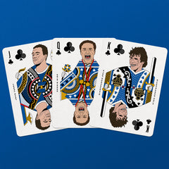 The Blues Playing Cards