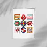 AFC Beer Mat Art