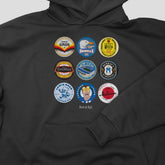 Brighton Beer Mats Hoodie