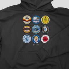 Brighton Beer Mats Hoodie