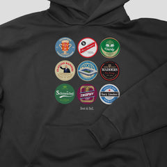 Leicester Beer Mats Hoodie