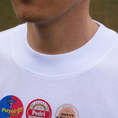 Barcelona Beer Mats Oversized T-Shirt