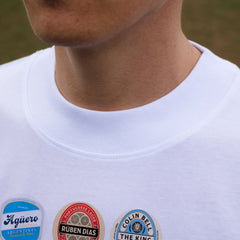 Man City Beer Mats Oversized T-Shirt