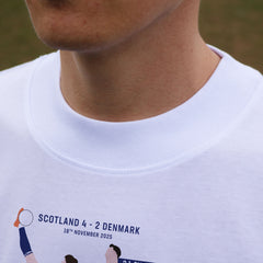 Scotland vs Denmark World Cup Qualifier Oversized T-Shirt