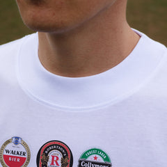 Nottingham Forest Beer Mats Oversized T-Shirt