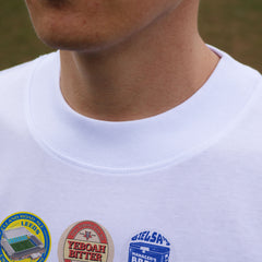 Leeds Beer Mats Oversized T-Shirt
