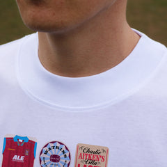 Aston Villa Beer Mats Oversized T-Shirt