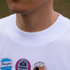 West Ham Beer Mats 2nd Edition Oversized T-Shirt