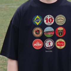 Liverpool Beer Mats 2nd Edition Oversized T-Shirt