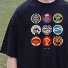 Crystal Palace Beer Mats Oversized T-Shirt
