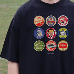 Southampton Beer Mats Oversized T-Shirt