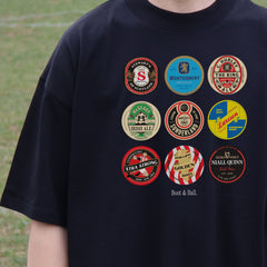 Sunderland Beer Mats Oversized T-Shirt