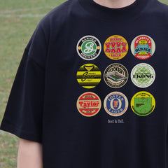 Watford Beer Mats Oversized T-Shirt