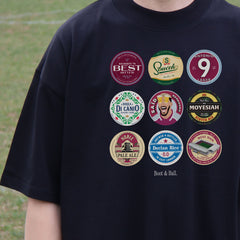 West Ham Beer Mats 1st Edition Oversized T-Shirt