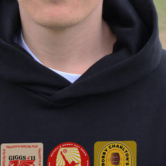 Man United Beer Mats Hoodie