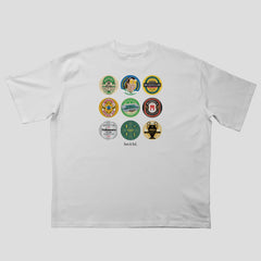 Celtic Beer Mats Oversized T-Shirt