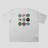 Leicester Beer Mats Oversized T-Shirt