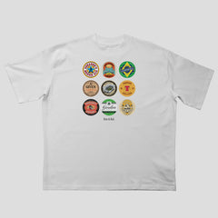 Newcastle Beer Mats Oversized T-Shirt