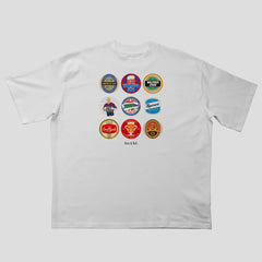 Crystal Palace Beer Mats Oversized T-Shirt