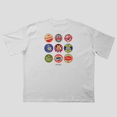 Southampton Beer Mats Oversized T-Shirt