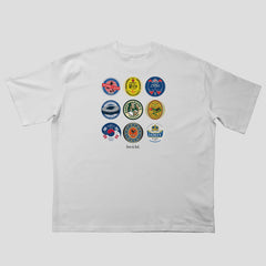 North London Whites Beer Mats Oversized T-Shirt
