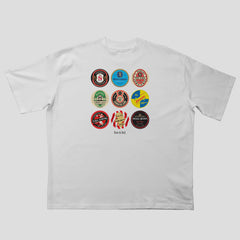 Sunderland Beer Mats Oversized T-Shirt