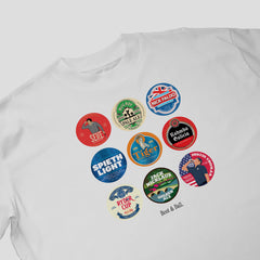 Golf Beer Mats Oversized T-Shirt