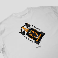 Lando Norris From Above Oversized T-Shirt
