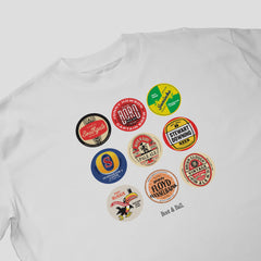 Middlesbrough Beer Mats Oversized T-Shirt