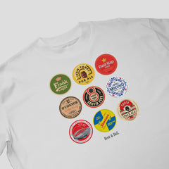 Brentford Beer Mats Oversized T-Shirt