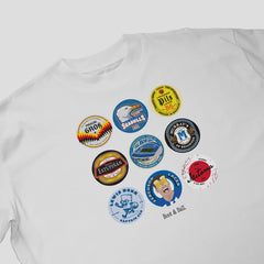 Brighton Beer Mats Oversized T-Shirt
