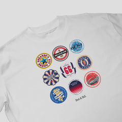 England Football Beer Mats Oversized T-Shirt