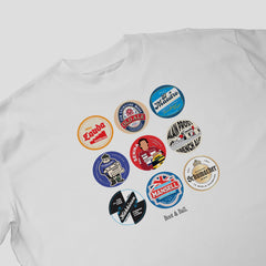 F1 Legends Beer Mats Oversized T-Shirt