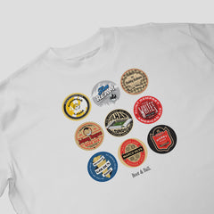 Fulham Beer Mats Oversized T-Shirt