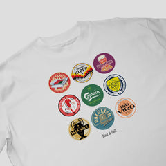 Liverpool Beer Mats 1st Edition Oversized T-Shirt