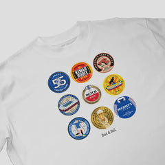 Rangers Beer Mats Oversized T-Shirt