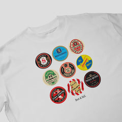 Sunderland Beer Mats Oversized T-Shirt