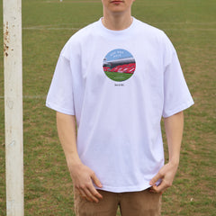 Kop End Pale Liverpool Beer Mat Oversized T-Shirt