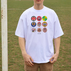 Middlesbrough Beer Mats Oversized T-Shirt