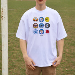 Brighton Beer Mats Oversized T-Shirt