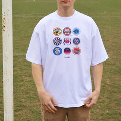 England Football Beer Mats Oversized T-Shirt