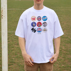 F1 Legends Beer Mats Oversized T-Shirt