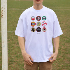 Nottingham Forest Beer Mats Oversized T-Shirt
