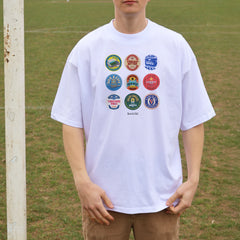 Leeds Beer Mats Oversized T-Shirt
