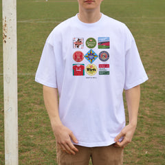 Liverpool Beer Mats Oversized T-Shirt